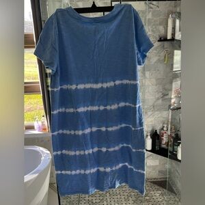 Universal Thread Blue Tie-Dye Dress